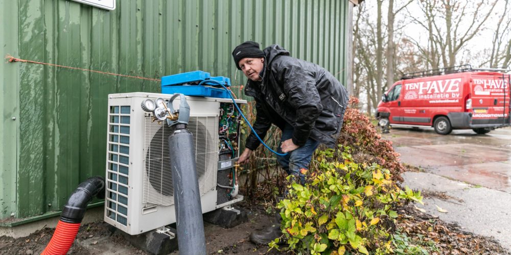 warmtepomp boederij